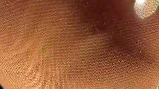 Glory Hole Worship: I Used Your Mouth with My Sweaty Nylon Feet and Wet Ass