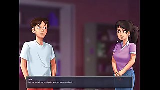 Hot Summer Time Saga - 3D Cartoon Sex Game with Big Moms