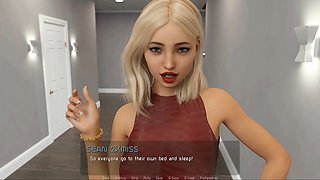 Anime porn, visual novel, the visit