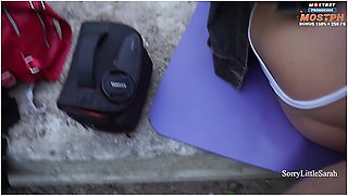 Stepmom Seduces Stepson To Fuck Her Ass In Public Park