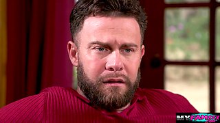 My busty stepdaughter wants my cock so bad