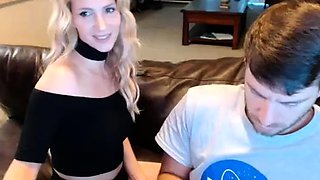 Skinny hot blonde girl amateur webcam