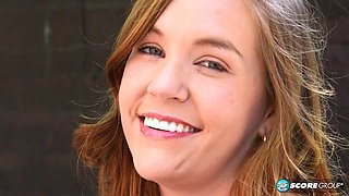 Blonde Striptease Masturbation