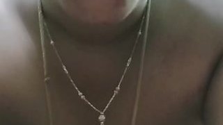 Tamil housewife teases dirty talk in sensual solo strip