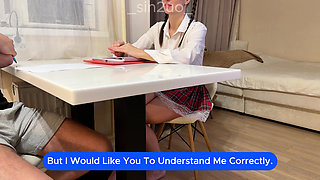 Part 1. The teacher fucked the student hard in the ass for retaking the exam.