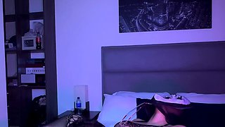 Skinny amateur sucks cock and fingers herself in pov scene