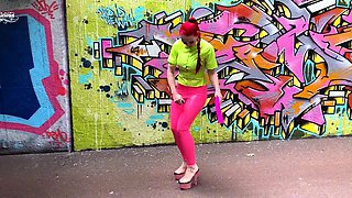 Blonde teens outdoor hardcore sex