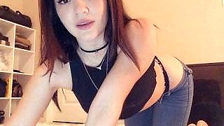 Emo Teen Becka Solo Webcam Masturbation Porn