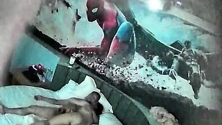 Amateur couple copulation on hidden cam