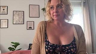 Blonde Brianna Beach in Wild Forbidden Bedtime Ecstasy