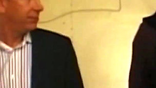 Bound Blonde Beauty in Intense BDSM Rope Play