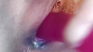Close-up orgasm