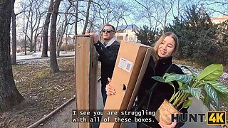 Hunt4k. i closed my bf’s eyes with banknotes and sucked stranger’s rod! i’m not that innocent