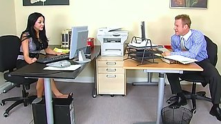 Audrey Bitoni gets fucked in the office