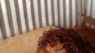 My neighbor is trained to play her