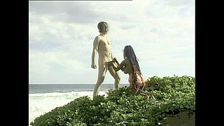 Interracial Fuck in the Middle of Nature