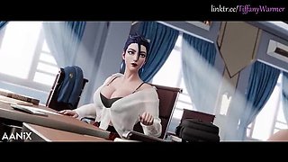 TiffanyWarmer Gets Caught Cheating - Teacher & Classmates Fuck Her Hard