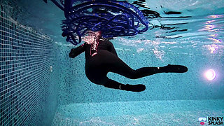 Underwater Giantess Hunts & Claims Her Tiny Prey
