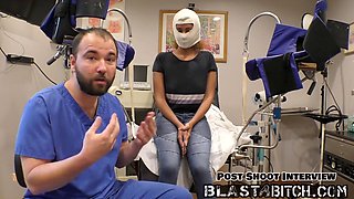 Doctor has his way with patient in a cmnf scene