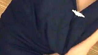 Gabby Quinteros Black Dress Pussy Tease