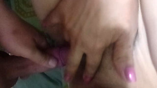 Fucked as she wanted above and deep in her pussy