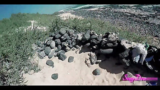 Heat up Your Screen: Sexydea's Beach Doggystyle POV Will Leave You Wanting More