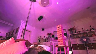 Seducing A Brunette Babe Into Lesbian Sex