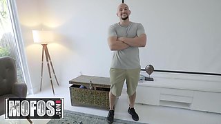 Naomi Woods takes on a giant cock