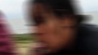 Anal Day at the Beach with Horny Voyers