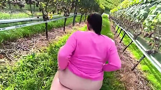 Fierce fuck in the vineyards