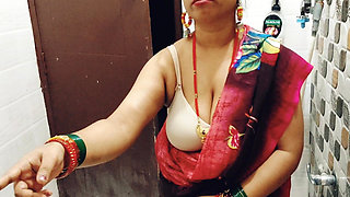 Teacher Seduced Her Student for Sex in Her Private Toilet