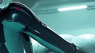 Naked in a Futuristic World Full of Robots