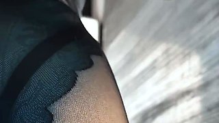 Big assed anal booty fetish slut toyed deep in her ass