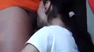 I Fuck My Neighbor in the Mouth and Try to Cum Faster so That We Don’t Get Caught by Her Girlfriend Who Is Cooking Next to Us