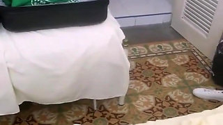 Black Girl Fucking Using Vibrator with Orgasm Cumface Cum Cumming, Drying off After Shower Bikini Skinny Thin Latina at Pool XXX