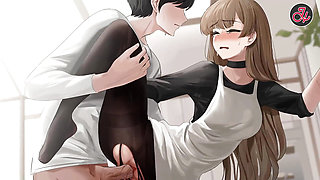 Take My Stepsister's Virginity in Stockings  Hentai Uncensored  Yusetsu  Part 3