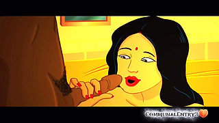 Suraj and his friend together fucked Bhabhi's pussy Part-1