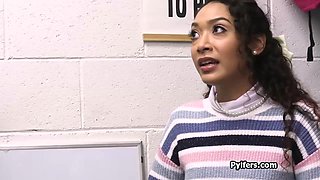 Deepthroat Spic thief gets shagged