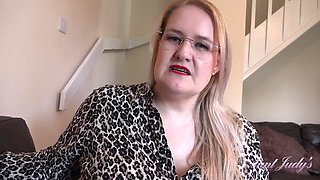 Becky Seduces with Mature Solo Lingerie Passion