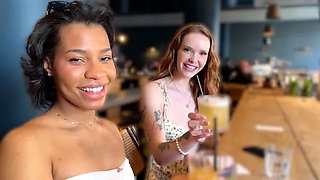 Picking Up Two Babes at the Bar for Midday Threesome -ffm- Chloe Foxxe, Ami B...