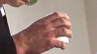 LFAP - French hairy mature bride ass pounded and fist fucked at the doctor