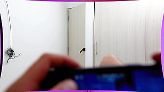 Gamer Boy Gets a Deepthroated Blowjob From His Nurse Who Came to Relieve Him