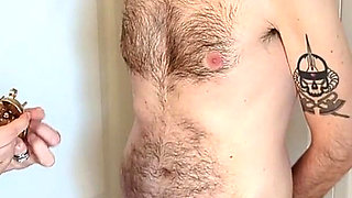 MILF Hotwife Locks and Dresses up Cuckold Before Femdom House Party!