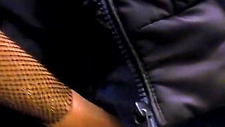 Real Amateur Couple - Quick and Risky Public Fitting Room Blowjob