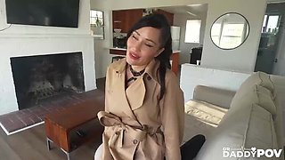 Tattooed MILF Izi Blu Gets Horny and Calls Doctor For Sex Prescription - Big Tits Blowjob POV