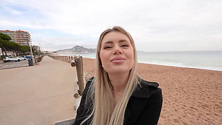 Georgia Koneva has great ass and a desire to fuck in public
