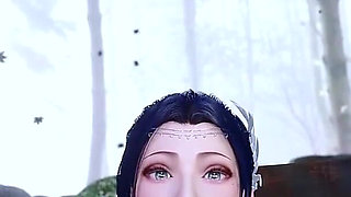 Queen Ultrahd Curves in the Matrix - 3D Animation