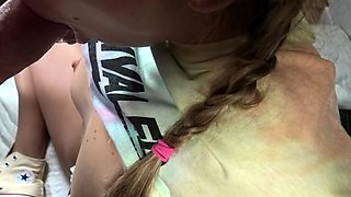 Real amateur teen party babe blowjob and fuck action