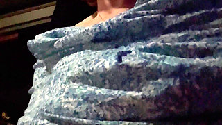 Tit flashing train striptease as I get ready for bed whilst on a 65 hour journey from L.A. to Chicago