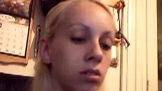Blonde Pregnant Babe With Big Nipples